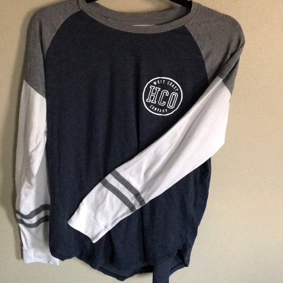 hollister baseball tee
